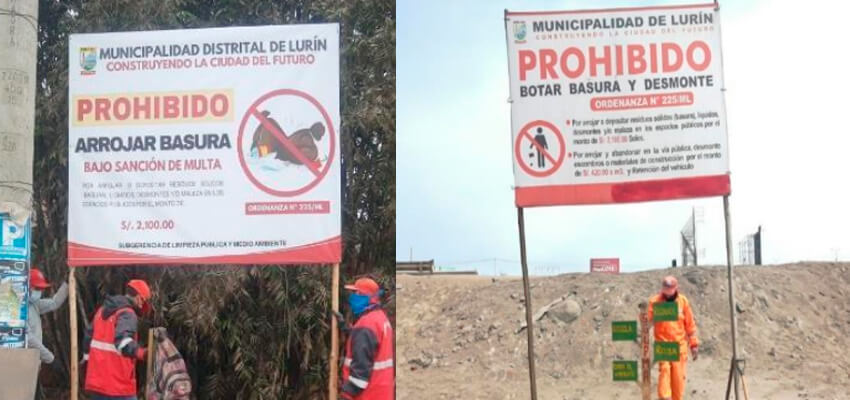 basura en La Estancia de Lurín