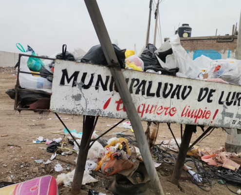 basura en La Estancia de Lurín